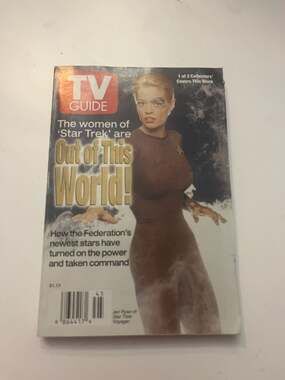 TV Guide Magazine November 8-14 1997 Women of Star Trek Jeri Ryan Cover